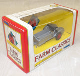 #2846EO 1/43 Silver Manure Spreader