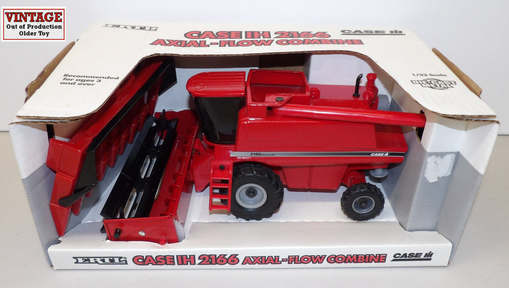 #291EO 1/32 Case-IH 2166 Axial Flow Combine with 2 Heads