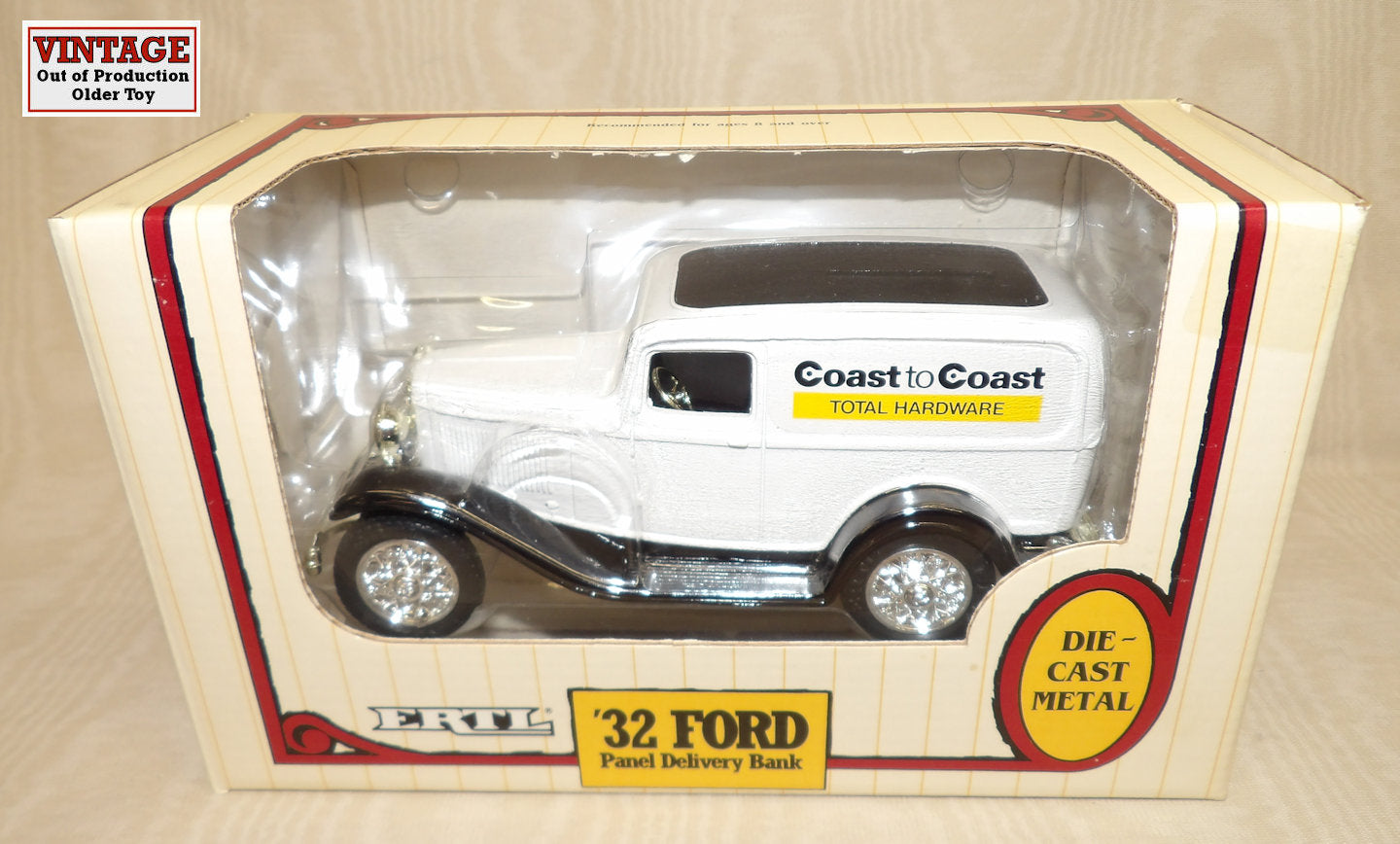 #2932 1/25 Coast to Coast 1932 Ford Panel Delivery Bank