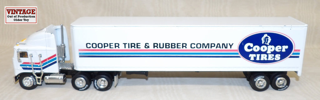 #31443 1/64 Cooper Tire Kewnworth K100E COE with Trailer Bank - No Box, AS IS