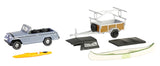 #32320-B 1/64 1968 Jeep Jeepster Commando SC-1 with Canoe & Kayak Trailer