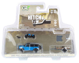 #32320-C 1/64 2021 Ford Bronco Black Diamond with Utility Trailer & Motorcycle