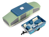 #32320-D 1/64 2024 Chevrolet Silverado High Country Pickup with Pop-Up Camper