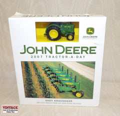 #32478 John Deere 2007 Tractor-A-Day Calendar with 1/64 John Deere Model D Tractor