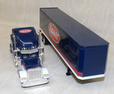 #32501 1/64 Peterbilt 379 Conventional Semi with Coin Bank Trailer