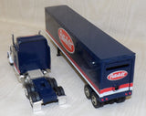#32501 1/64 Peterbilt 379 Conventional Semi with Coin Bank Trailer