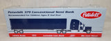 #32502 1/64 AGCO Gleaner Peterbilt 379 Conventional Semi with Coin Bank Trailer