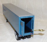 #32552 1/64 Werner Enterprises 379 Conventional Semi with Blue Coin Bank Trailer