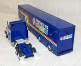 #32556 1/64 Featherlite Peterbilt 379 Conventional with Featherlite Transport Trailer