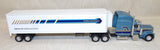 #32605 1/64 Werner Enterprises 379 Conventional Semi with White Reefer Coin Bank Trailer