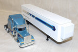 #32605 1/64 Werner Enterprises 379 Conventional Semi with White Reefer Coin Bank Trailer