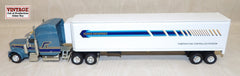 #32605 1/64 Werner Enterprises 379 Conventional Semi with White Reefer Coin Bank Trailer