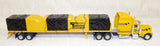 #32883 1/64 Transteel Carriers Peterbilt 379 Conventional & Flatbed Trailer with Tarp Load