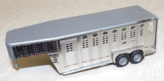 #342A 1/64 18' Wilson Ranch Hand Livestock Trailer, Assembled