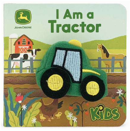 #390801 John Deere Kids I Am a Tractor Puppet Book