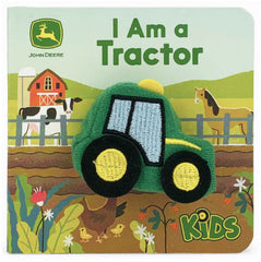 #350801 John Deere Kids I Am a Tractor Puppet Book