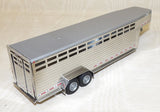 #356AA 1/64 24' Slat Side Gooseneck Trailer with Angled Fenders, Assembled - AS IS