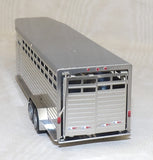 #356AA 1/64 24' Slat Side Gooseneck Trailer with Angled Fenders, Assembled - AS IS