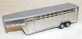 #356AA 1/64 24' Slat Side Gooseneck Trailer with Angled Fenders, Assembled - AS IS