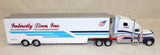 #36515 1/64 Intercity Lines Inc. Freightliner Classic XL Semi with Transporter Trailer