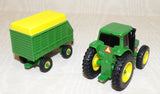 #37661 Mini John Deere Tractor with Forage Wagon