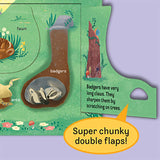 #390561 Peek-a-Flap Who Board Book