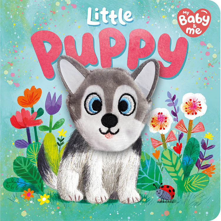 #391340 Little Puppy Chunky Finger Puppet Book