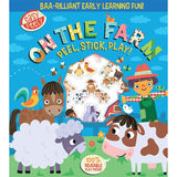 #391367 Easy Peely On the Farm Peel, Stick, Play Activity Book