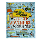 #391424 I Spy with My Little Eye Vehicle Adventure Vroom & Find Book