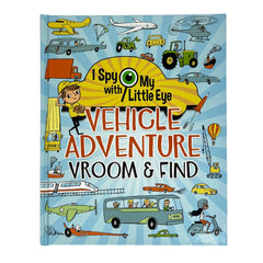 #391424 I Spy with My Little Eye Vehicle Adventure Vroom & Find Book