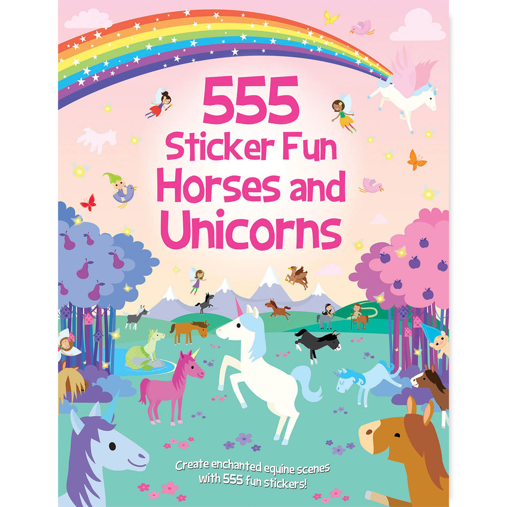 #391460 555 Sticker Fun Horse & Unicorns Activity Book
