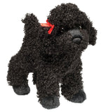 #3987D Gigi Black Poodle Dog Plush