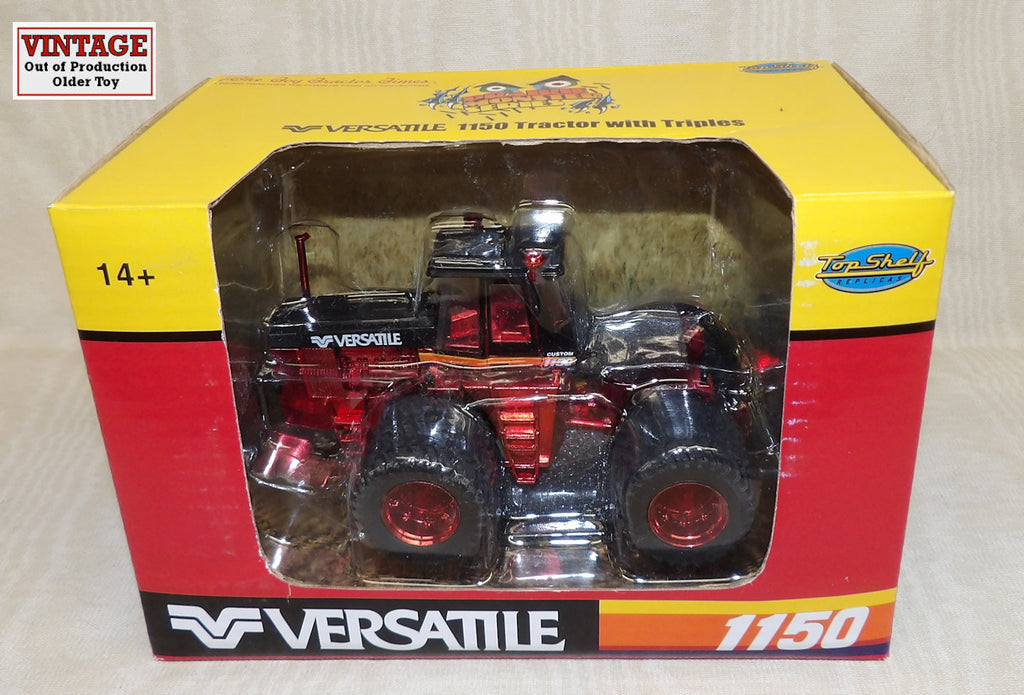 #40006 1/64 Versatile 1150 4WD Tractor with Triples, Prairie Monster Series Red Chrome Chase