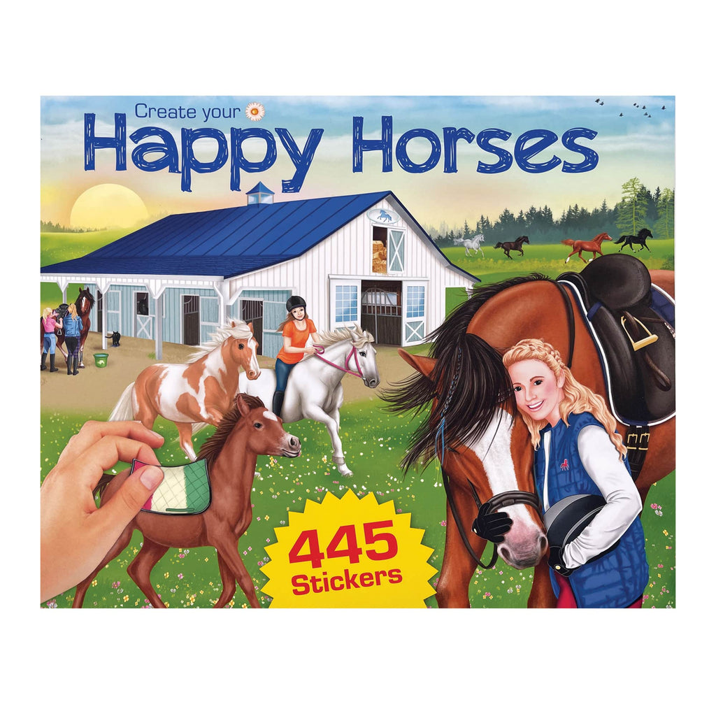 #4079 Happy Horses Activity Sticker Book