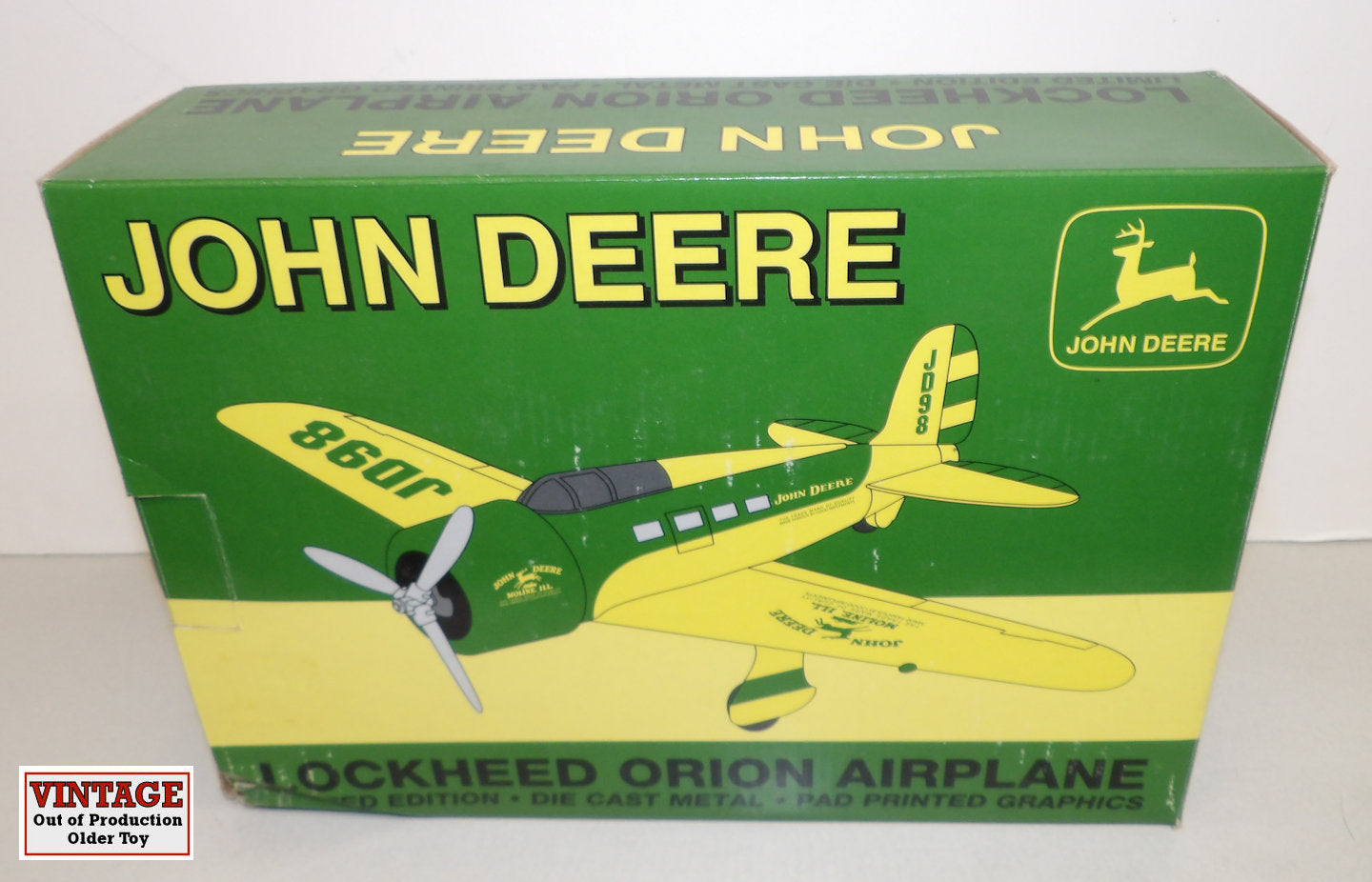 #42513 John Deere 1931 Lockheed Orion Airplane Bank, 1998 Limited Edition