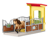 #42609 1/20 Pony Box with Iceland Pony Stallion