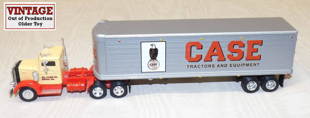 #4266 1/87 Case 1948 Peterbilt with Van Trailer
