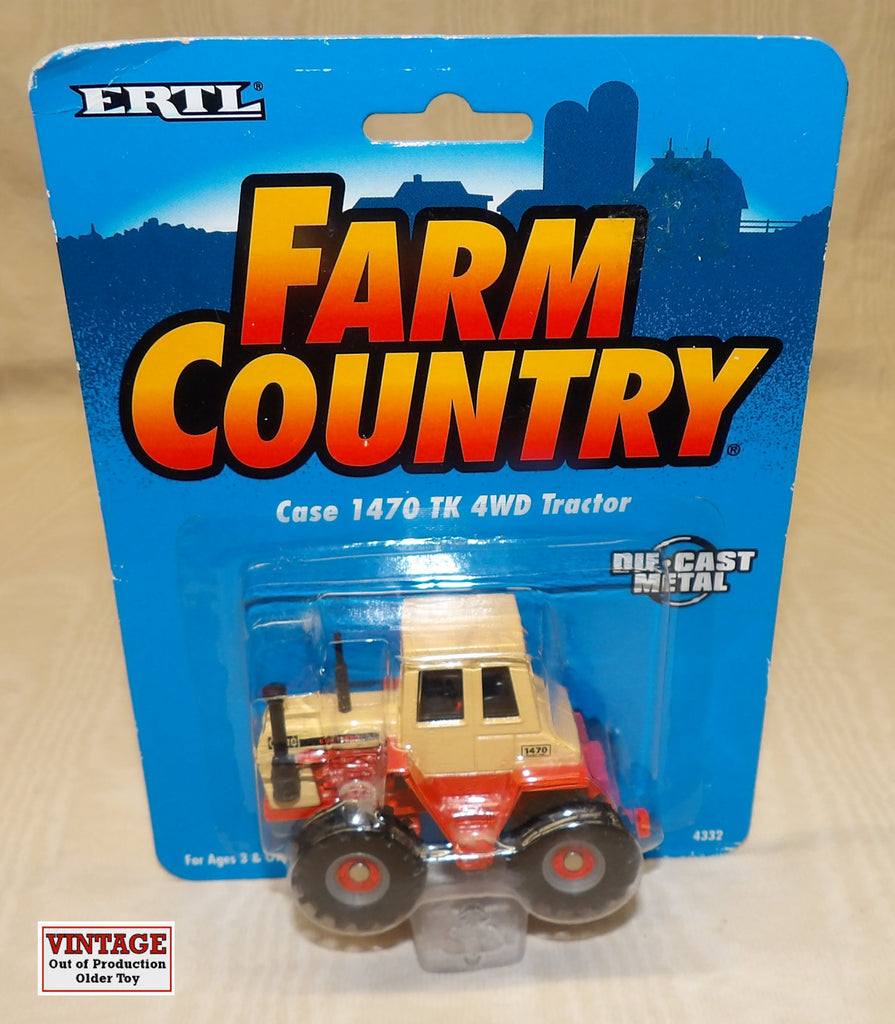 #4332EO 1/64 Case 1470 Traction King 4WD Tractor with Singles