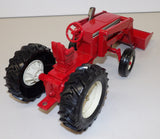 #4377 1/16 Farm Country Red Tractor with Wagon - No Box, AS IS