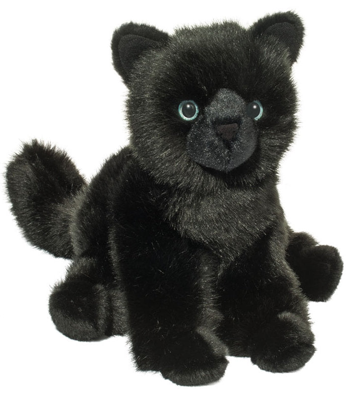 #4394D Salem Black Cat Floppy Plush