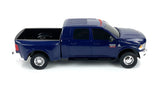 #439B 1/20 Navy Blue Dodge Ram 3500 Mega Cab Dually Pickup