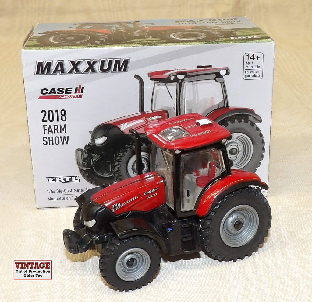#44153A 1/64 Case-IH Maxxum 150 Tractor, 2018 Farm Show Edition
