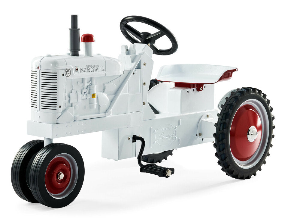 #44214 Farmall C White Demonstrator Pedal Tractor, Farmall 100th Anniversary Limited Edition