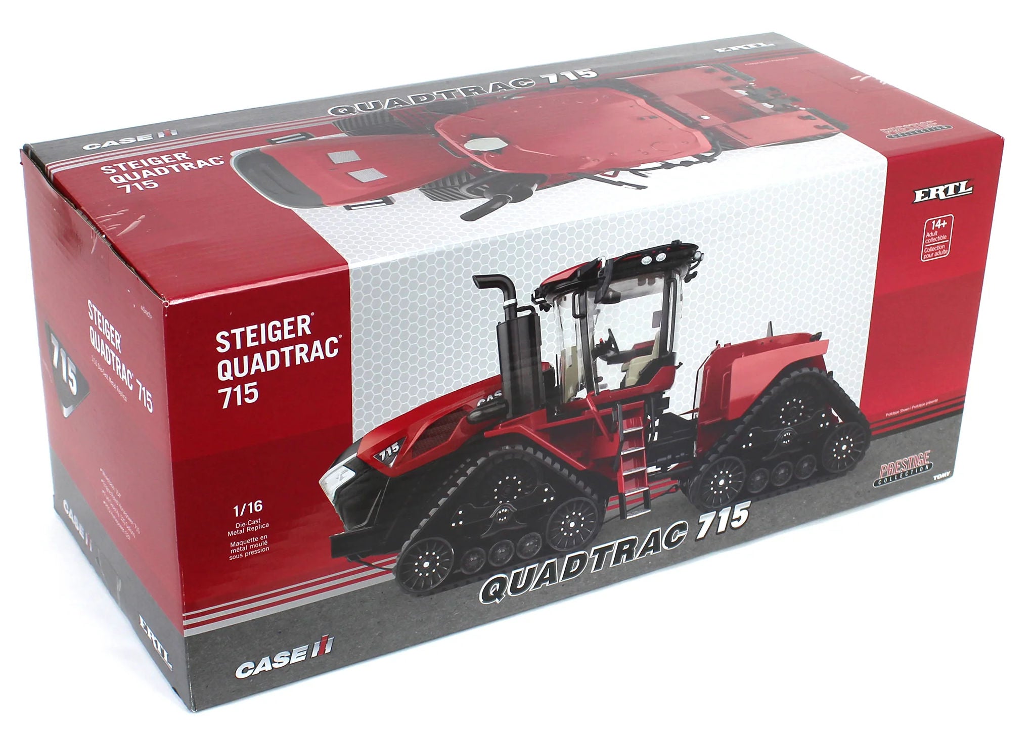 Ertl Farm Toys 1/64 Case IH Steiger 715 Quadtrac Tractor, Intro - Foto 6
