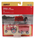 #44376 1/64 Farmall 400 Tractor with Flarebox Wagon