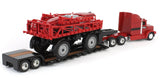 #44379 1/64 Case-Ih Patriot 4350 Sprayer with Semi & Lowboy Trailer