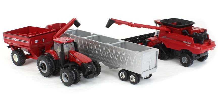 #44384 1/64 Case-IH 8250 Combine Harvesting Set | Action Toys