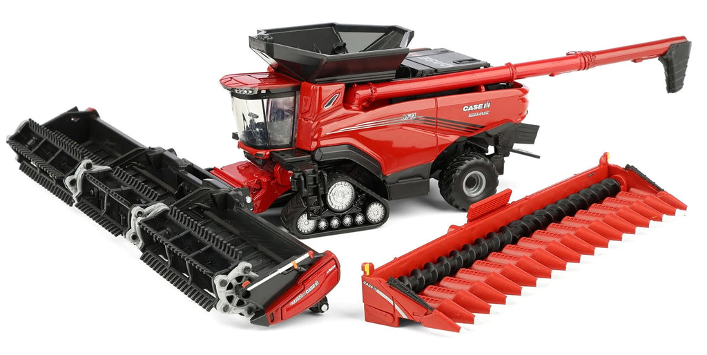 #44408 1/64 Case-IH Axial Flow AF11 Tracked Combine with 2 Heads