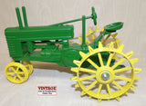 #4442SM 1/16 John Deere Model G Tractor with Steel Wheels - No Box, AS IS