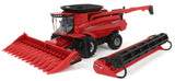 #44444 1/64 Case-IH 7260 Axial-Flow Combine with 2 Heads